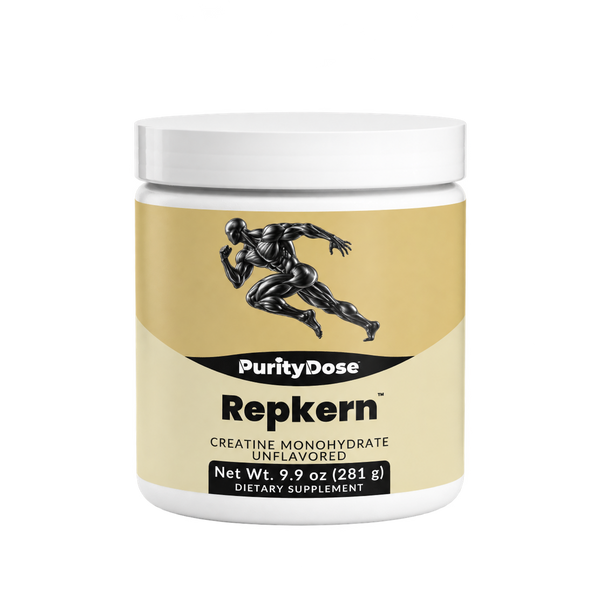 Repkern™ — final packaging in the Purity Dose Glass style