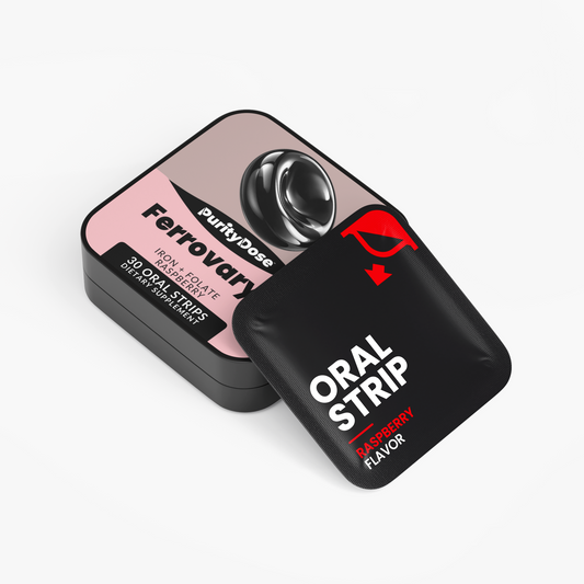 Ferrovaryn — Iron + Folate Strips — product view 2