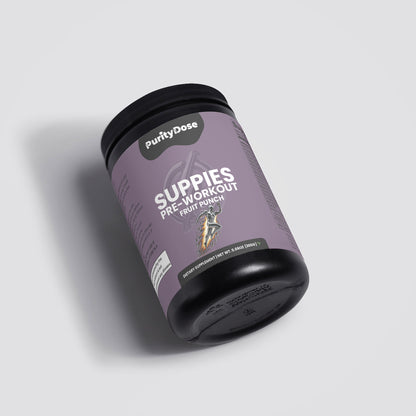 SUPPIES Pre-Workout-Fruit Punch