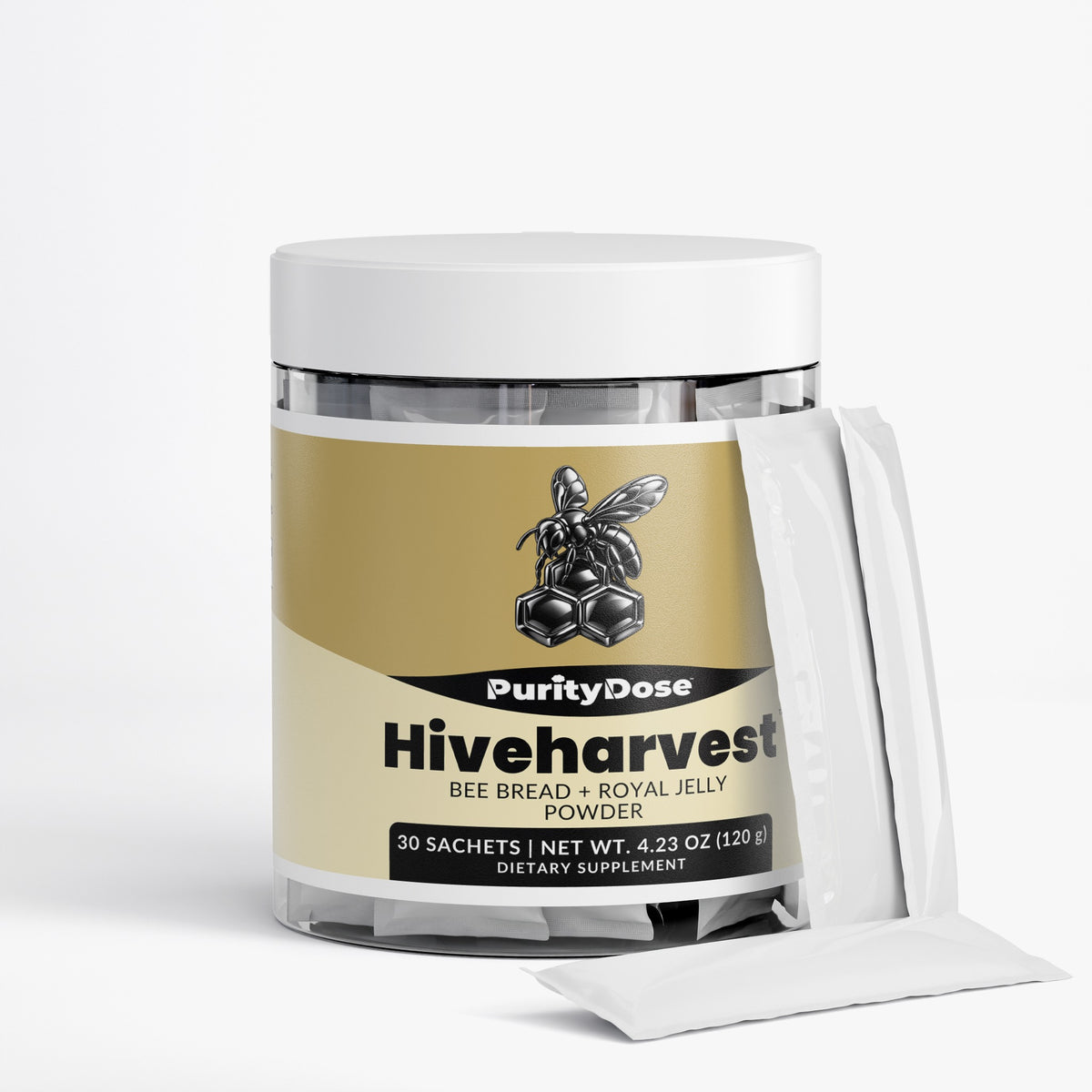 Hiveharvest™ — Bee Bread + Royal Jelly Powder