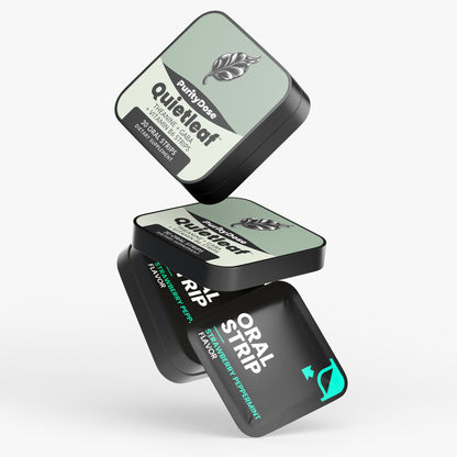Quietleaf™ — Theanine + GABA + B6 Strips