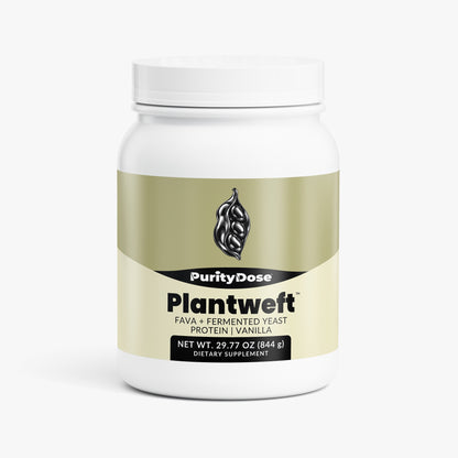 Plantweft™ — Fava + Fermented Yeast Protein — Vanilla