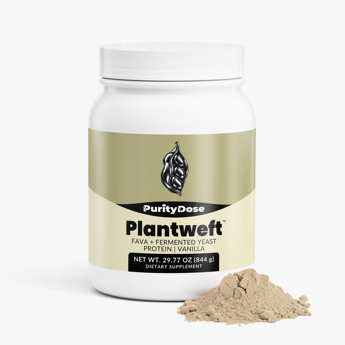 Plantweft™ — Fava + Fermented Yeast Protein — Vanilla