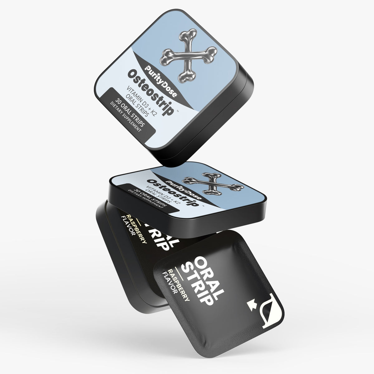 Osteostrip™ — Vitamin D3 + K2 Strips