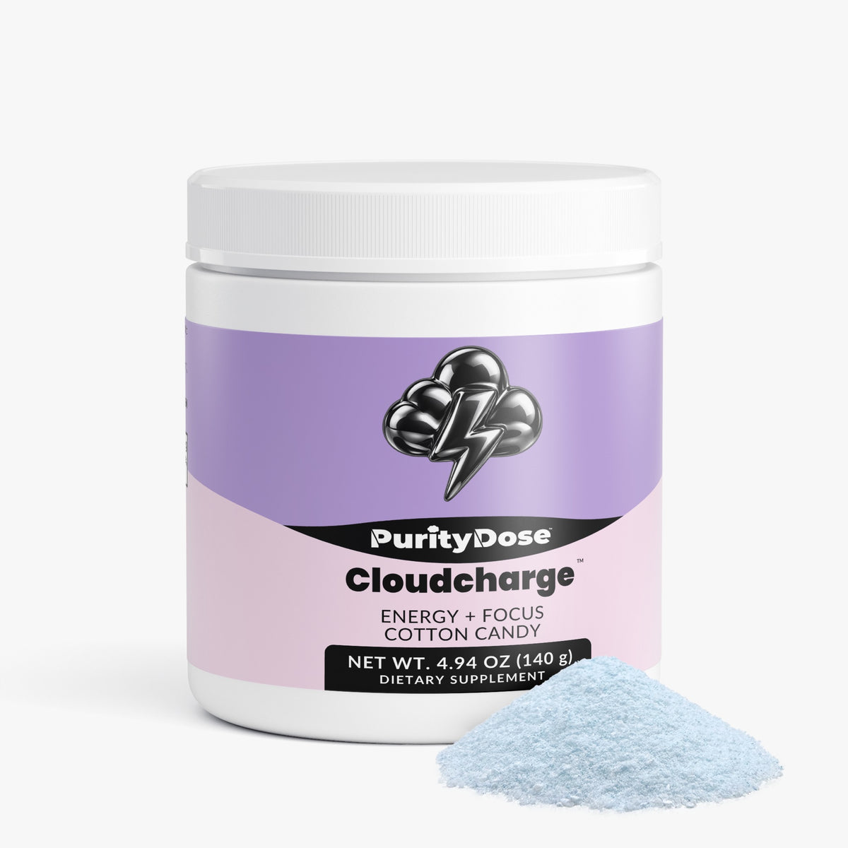 Cloudcharge™ — Energy + Focus — Cotton Candy