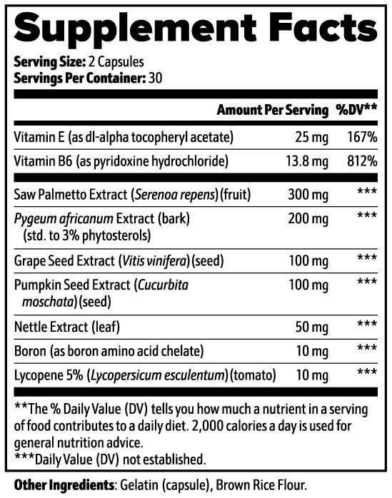 Prostacrest™ — Prostate Botanical Complex