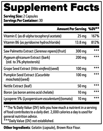 Prostacrest™ — Prostate Botanical Complex