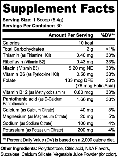 Hydration Powder (Matcha Green Tea)