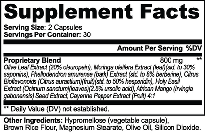 Oleuvia — Metabolic Botanical Blend