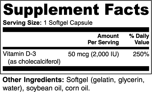 Dayglint — Vitamin D3