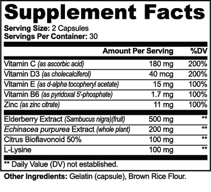Sambunelle — Immune Support Complex
