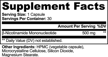 Nuvacell — official supplier Supplement Facts