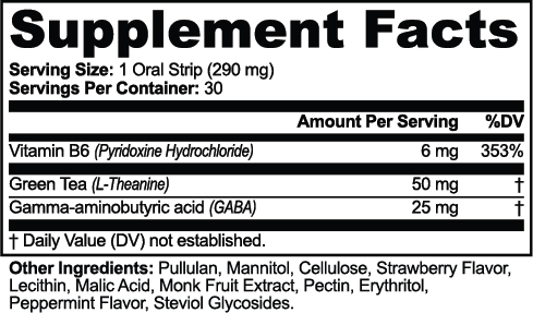Quietleaf — official supplier Supplement Facts