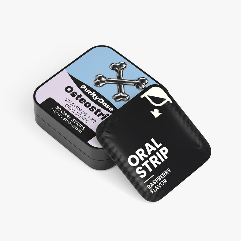 Osteostrip™ — Vitamin D3 + K2 Strips