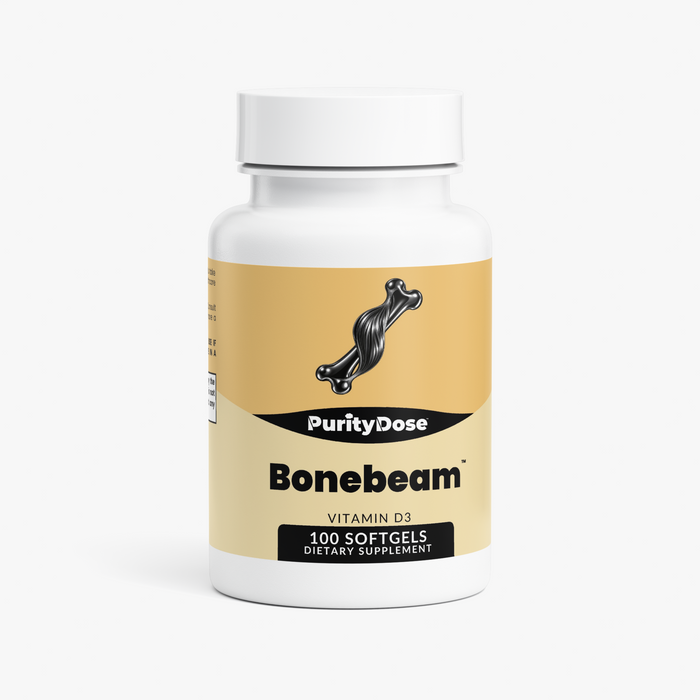 Bonebeam™ — Vitamin D3 — supplier packaging photo