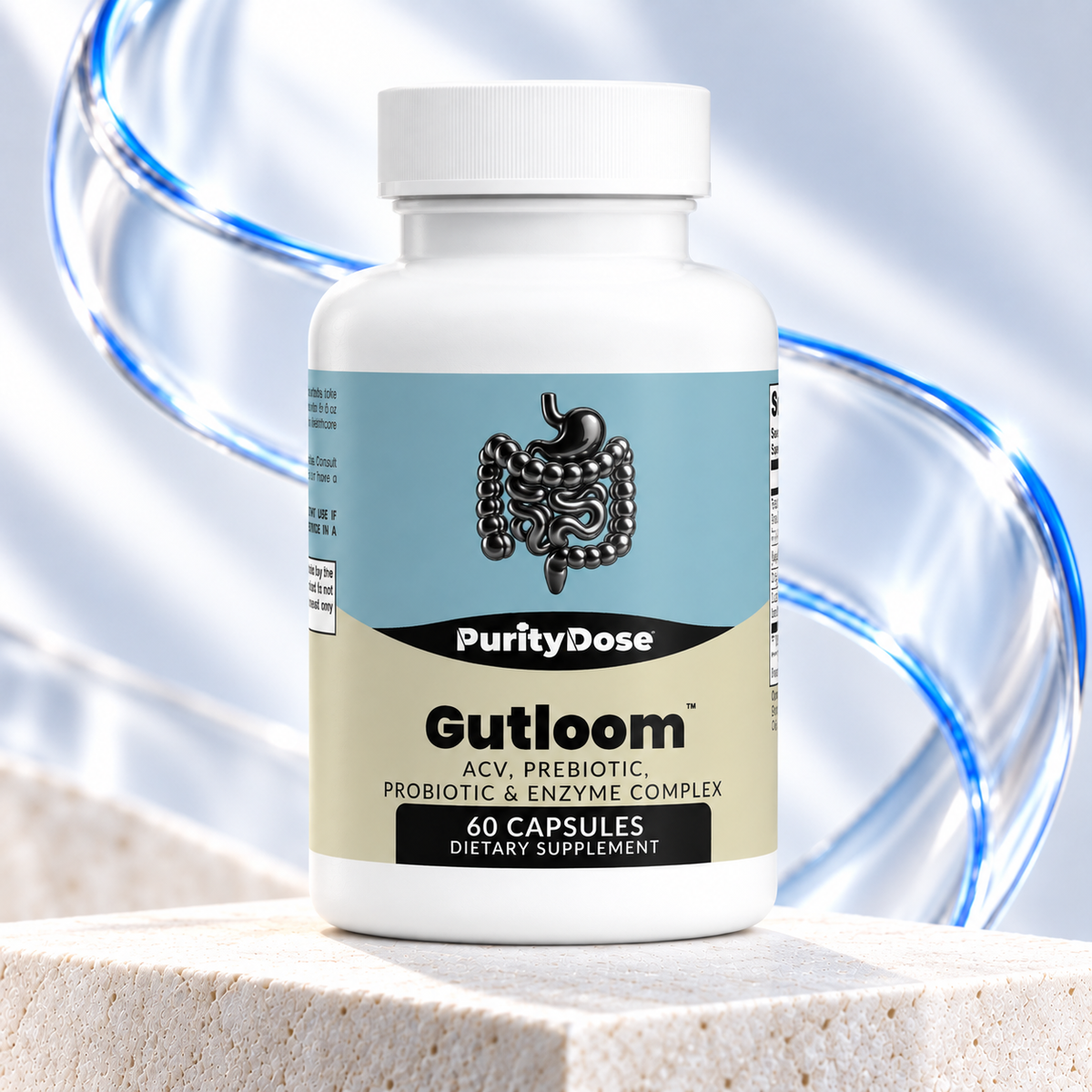 Gutloom product creative.