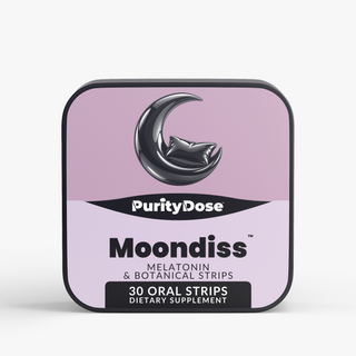 Moondiss™ — Melatonin + Botanical Strips — supplier packaging photo