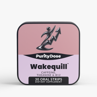 Wakequill™ — Caffeine + Theanine Strips — supplier packaging photo