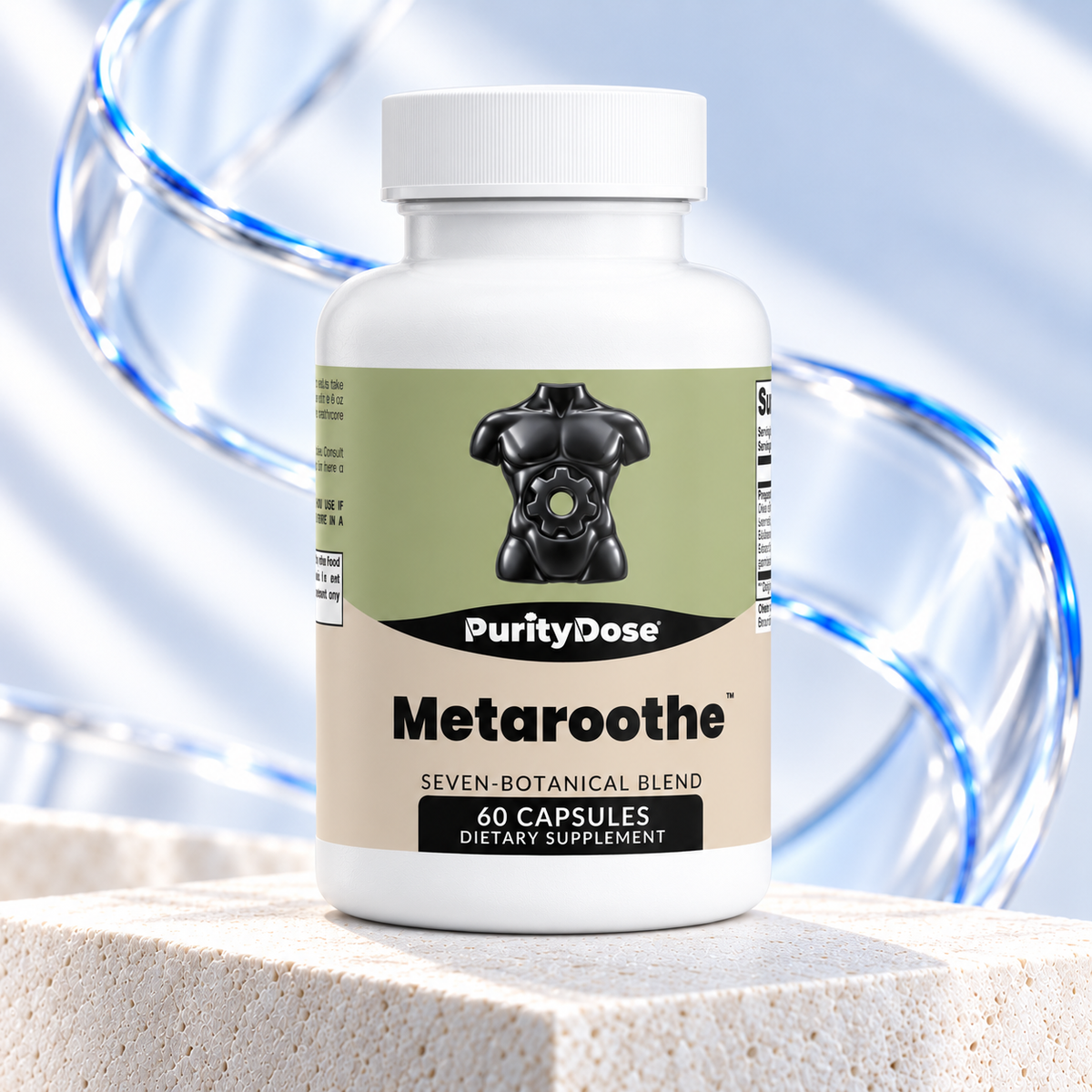 Metaroothe product creative.