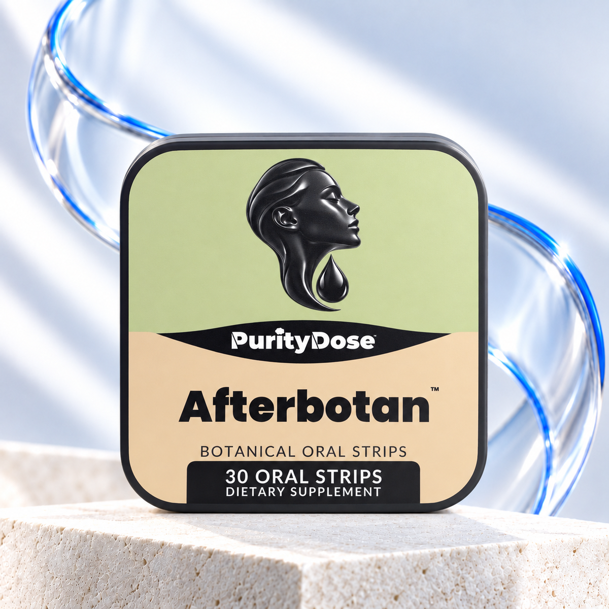 Afterbotan product creative.
