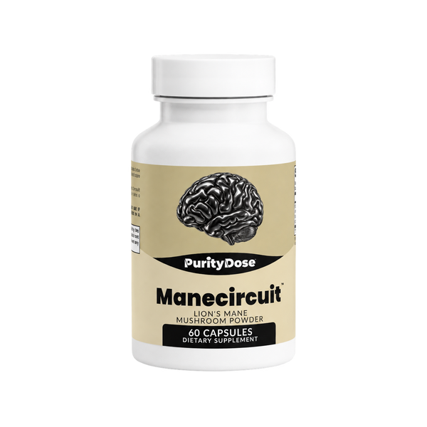 Manecircuit™ — final packaging in the Purity Dose Glass style