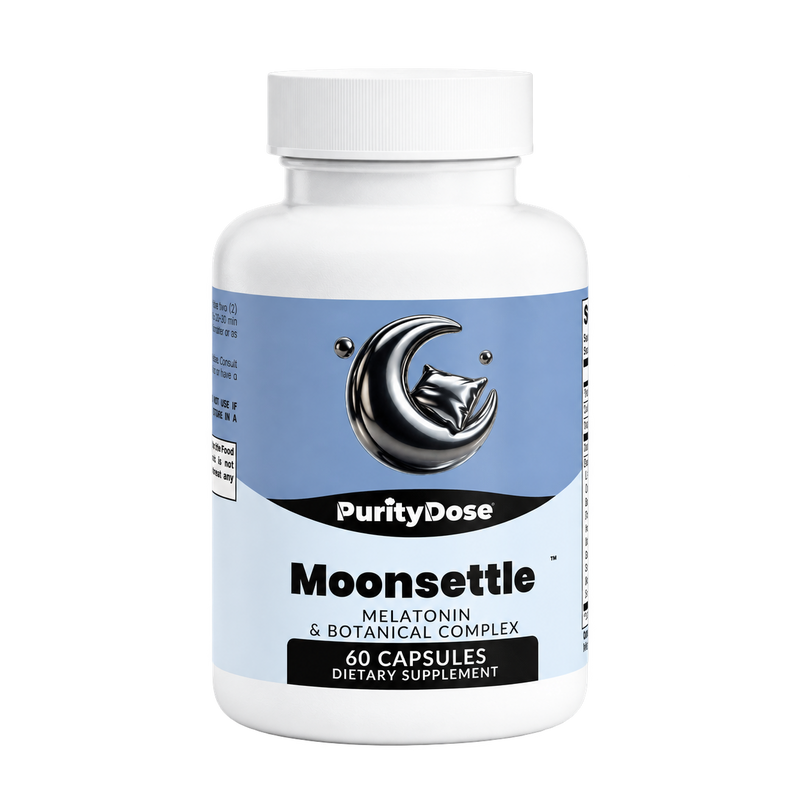 Moonsettle™ — Melatonin + Botanical Capsules