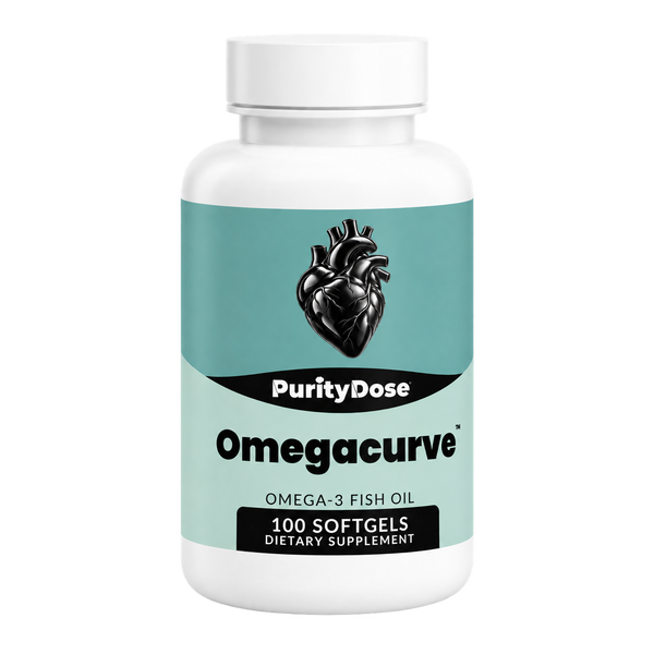 Omegacurve™ — final packaging in the Purity Dose Glass style