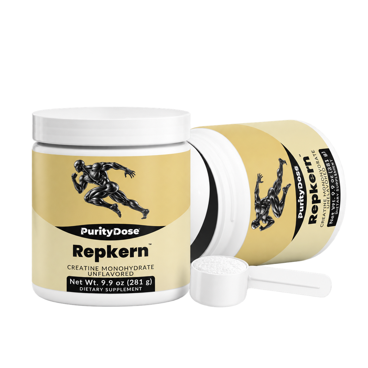 Repkern pack contents. 281 g. 50 full servings.