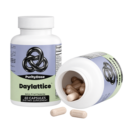 Daylattice pack contents. 60 capsules. 30 full servings.