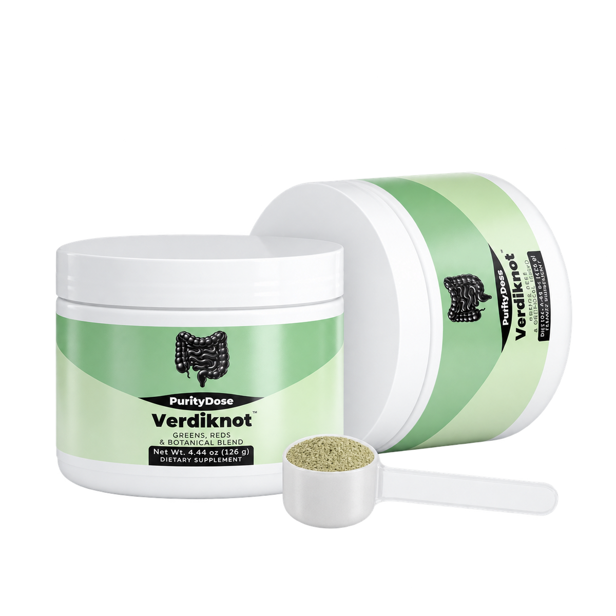 Verdiknot pack contents. 126 g. 30 full servings.