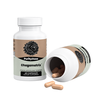 Chagamatrix pack contents. 60 capsules. 30 full servings.