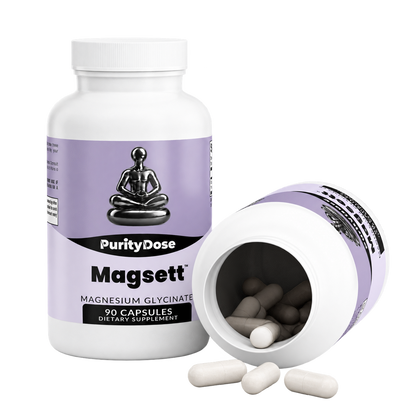 Magsett pack contents. 90 capsules. 30 full servings.