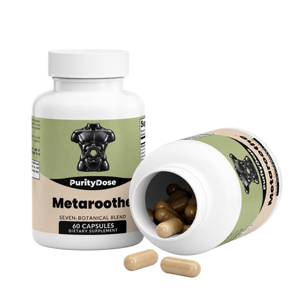 Metaroothe pack contents. 60 capsules. 30 full servings.