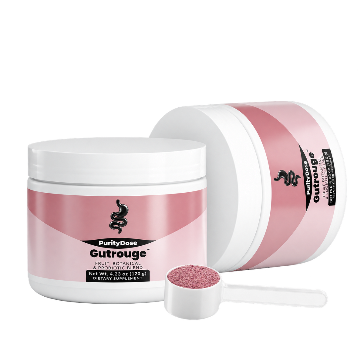Gutrouge pack contents. 120 g. 30 full servings.