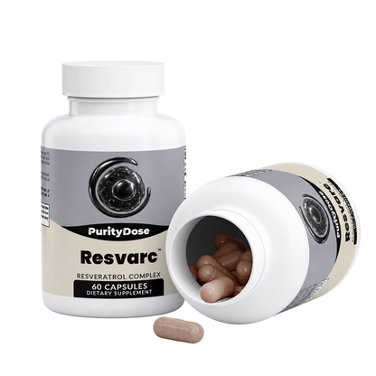 Resvarc pack contents. 60 capsules. 60 full servings.