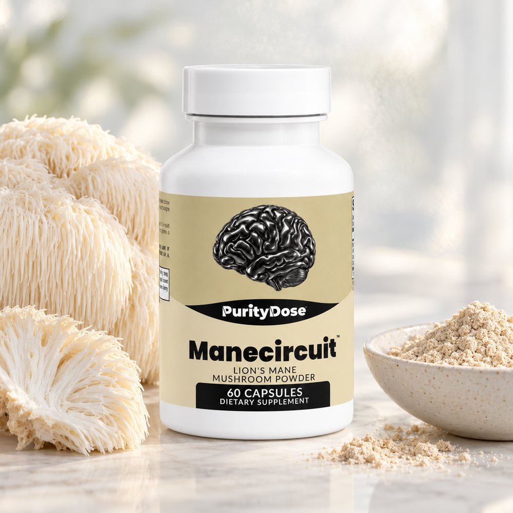 Manecircuit current packaging in a bright glass setting with relevant formula context.