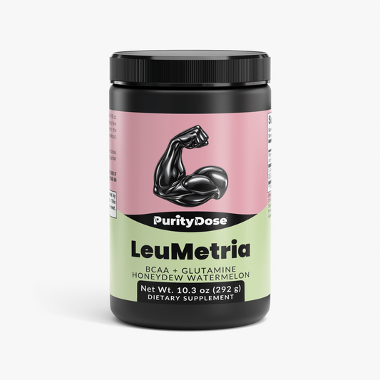 LeuMetria — BCAA + Glutamine (Honeydew Watermelon) — product view 1