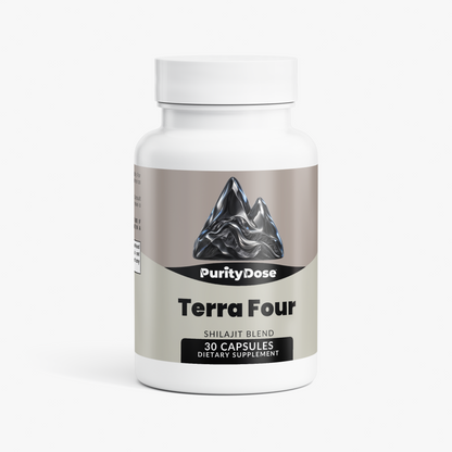 Terra Four — Shilajit Adaptogen Complex — product view 1