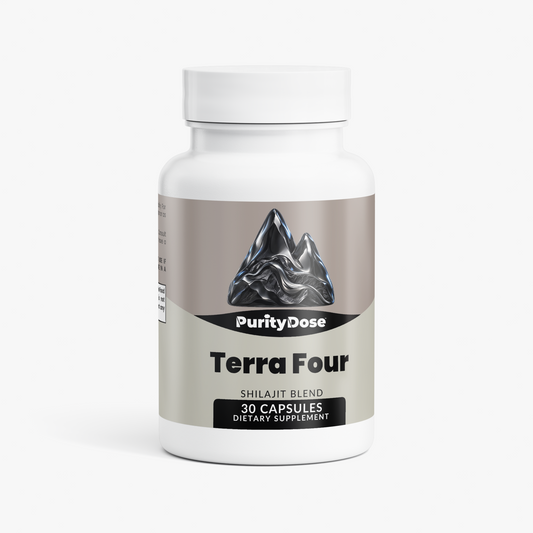 Terra Four — Shilajit Adaptogen Complex — product view 1